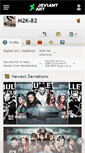Mobile Screenshot of m2k-82.deviantart.com