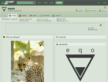 Tablet Screenshot of eqooo.deviantart.com