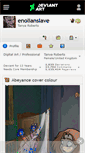 Mobile Screenshot of enolianslave.deviantart.com