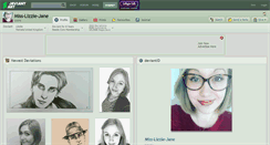 Desktop Screenshot of miss-lizzie-jane.deviantart.com