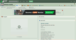 Desktop Screenshot of denzel-crocker.deviantart.com