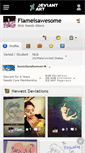 Mobile Screenshot of flameisawesome.deviantart.com