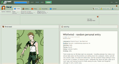 Desktop Screenshot of danai.deviantart.com