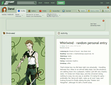 Tablet Screenshot of danai.deviantart.com