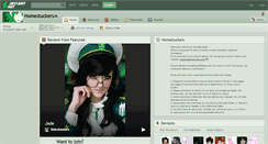 Desktop Screenshot of homestuckers.deviantart.com