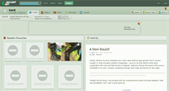 Desktop Screenshot of barai.deviantart.com