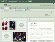 Tablet Screenshot of barai.deviantart.com