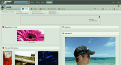 Desktop Screenshot of krstp.deviantart.com