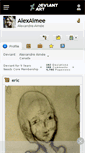 Mobile Screenshot of alexaimee.deviantart.com