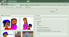 Desktop Screenshot of jenna89.deviantart.com