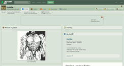 Desktop Screenshot of bumbe.deviantart.com