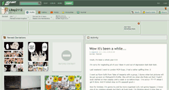 Desktop Screenshot of libsy2112.deviantart.com
