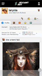 Mobile Screenshot of larynia.deviantart.com