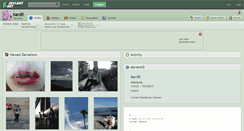 Desktop Screenshot of kardii.deviantart.com