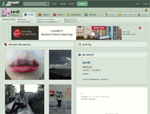 Tablet Screenshot of kardii.deviantart.com