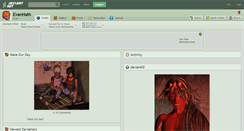 Desktop Screenshot of evanhath.deviantart.com