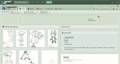 Desktop Screenshot of legendz94.deviantart.com