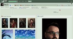 Desktop Screenshot of pixx-73.deviantart.com