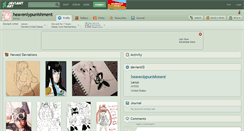 Desktop Screenshot of heavenlypunishment.deviantart.com