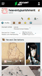 Mobile Screenshot of heavenlypunishment.deviantart.com