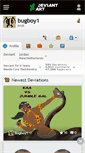 Mobile Screenshot of bugboy1.deviantart.com