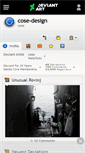 Mobile Screenshot of cose-design.deviantart.com