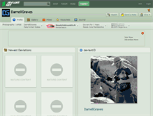 Tablet Screenshot of darrellgraves.deviantart.com