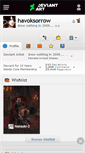 Mobile Screenshot of havoksorrow.deviantart.com
