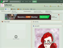 Tablet Screenshot of fluffy-lover.deviantart.com