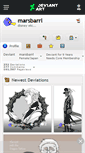 Mobile Screenshot of marsbarrl.deviantart.com