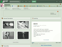 Tablet Screenshot of ononono.deviantart.com