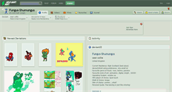 Desktop Screenshot of fungus-shumungus.deviantart.com