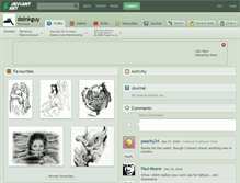 Tablet Screenshot of dainkguy.deviantart.com