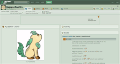 Desktop Screenshot of daigurentoushiro.deviantart.com