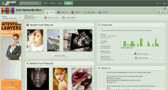 Desktop Screenshot of just-wanna-be-me.deviantart.com