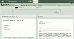 Desktop Screenshot of mrhardy12.deviantart.com
