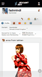 Mobile Screenshot of fashmindi.deviantart.com