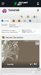 Mobile Screenshot of honoriak.deviantart.com
