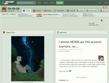 Tablet Screenshot of gir-gir-gir.deviantart.com