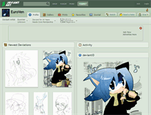 Tablet Screenshot of euroven.deviantart.com