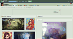 Desktop Screenshot of chindjsri.deviantart.com