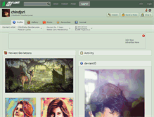 Tablet Screenshot of chindjsri.deviantart.com