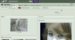 Desktop Screenshot of miss-tetra.deviantart.com