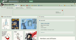 Desktop Screenshot of haku-in-the-mist.deviantart.com