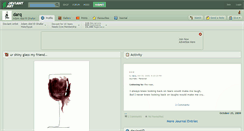 Desktop Screenshot of darq.deviantart.com