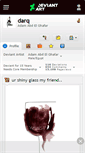 Mobile Screenshot of darq.deviantart.com