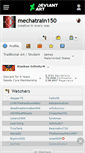 Mobile Screenshot of mechatrain150.deviantart.com
