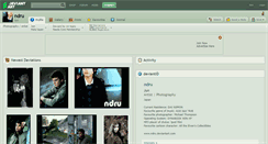 Desktop Screenshot of ndru.deviantart.com