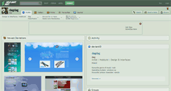 Desktop Screenshot of dagdag.deviantart.com