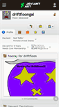 Mobile Screenshot of driftfloongal.deviantart.com